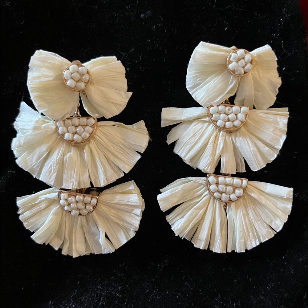 Raffia Earrings